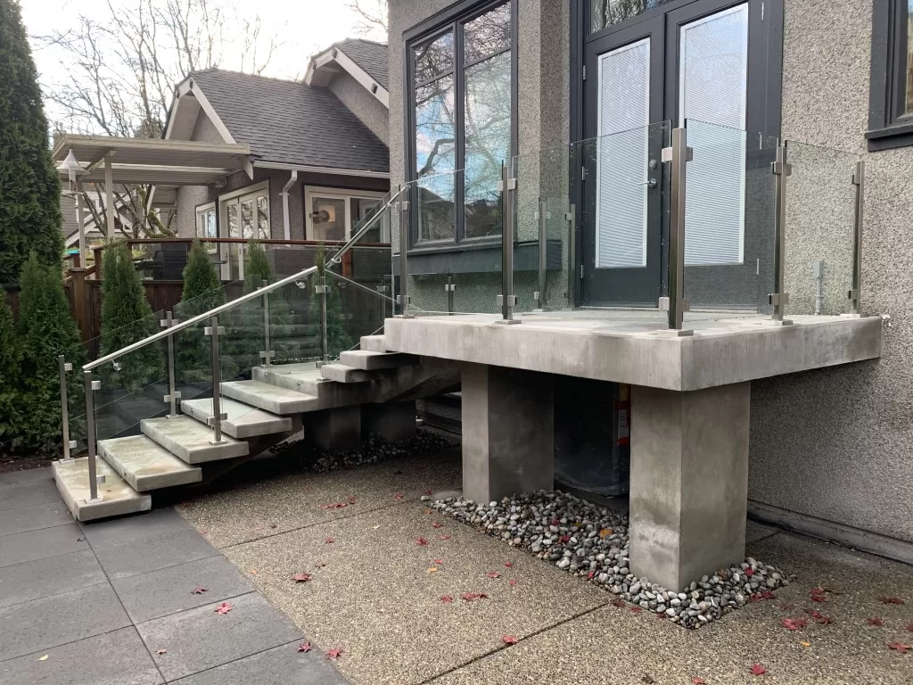 custom handrails Vancouver BC Langley