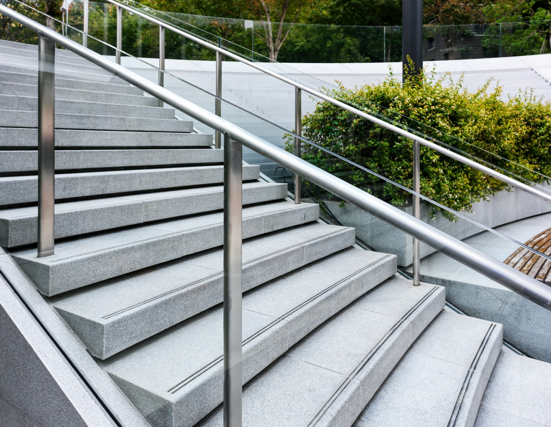 Custom Aluminum Railings for Decks and Stairs in Langley - Ice Blue ...