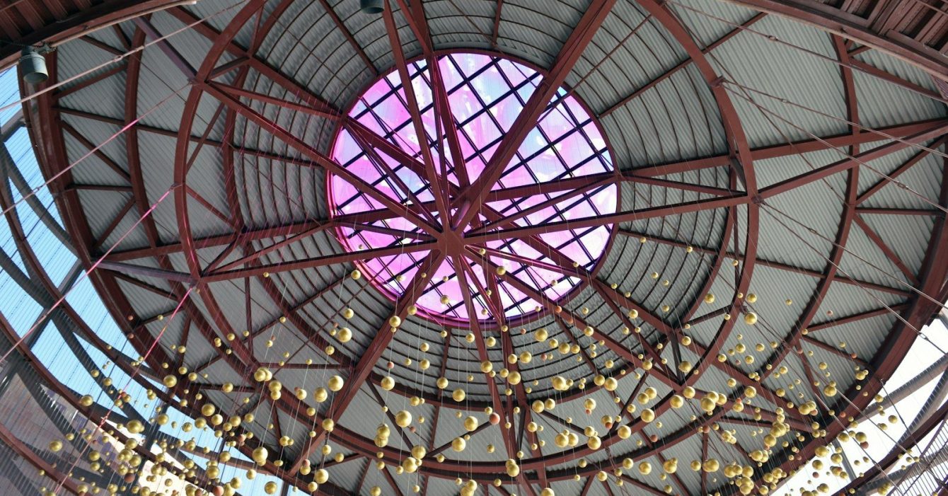 Photo by Mark Tenn Canopy Installation