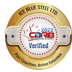 2023 CBRB Inc. ICE BLUE STEEL LTD. Badge